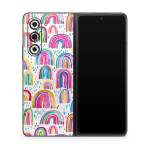 Watercolor Rainbows Samsung Galaxy Z Fold5 Skin