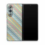 Wavy Diagonal Lines Samsung Galaxy Z Fold5 Skin