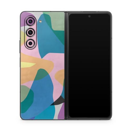 Abstract Camo Samsung Galaxy Z Fold5 Skin
