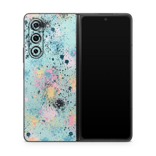 Abstract Ink Splatter Samsung Galaxy Z Fold5 Skin