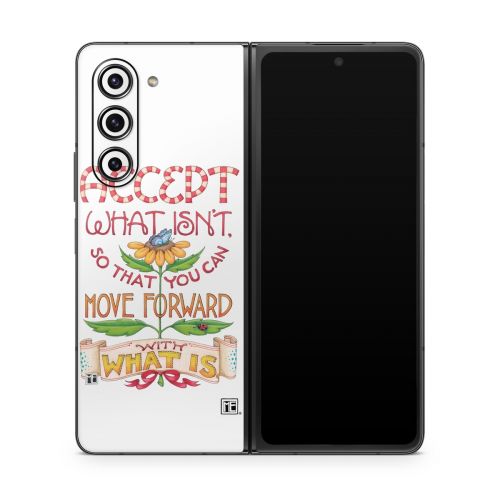 Accept What Isn't Samsung Galaxy Z Fold5 Skin