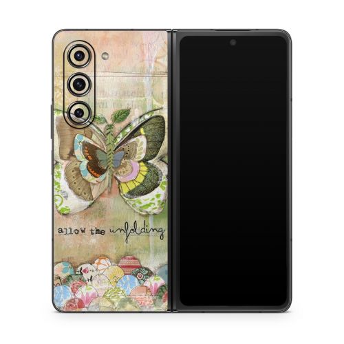 Allow The Unfolding Samsung Galaxy Z Fold5 Skin