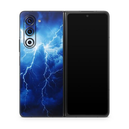 Apocalypse Blue Samsung Galaxy Z Fold5 Skin