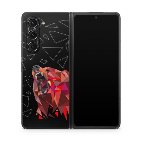 Bears Hate Math Samsung Galaxy Z Fold5 Skin