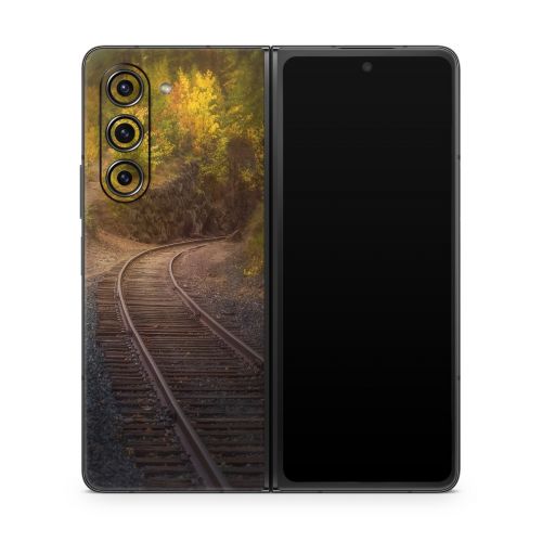 Bend In Time Samsung Galaxy Z Fold5 Skin