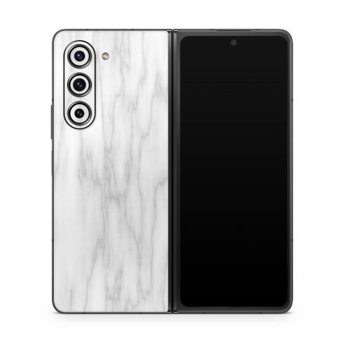 Bianco Marble Samsung Galaxy Z Fold5 Skin