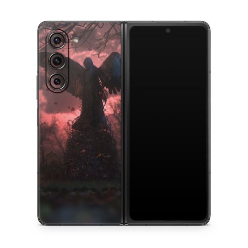 Black Angel Samsung Galaxy Z Fold5 Skin