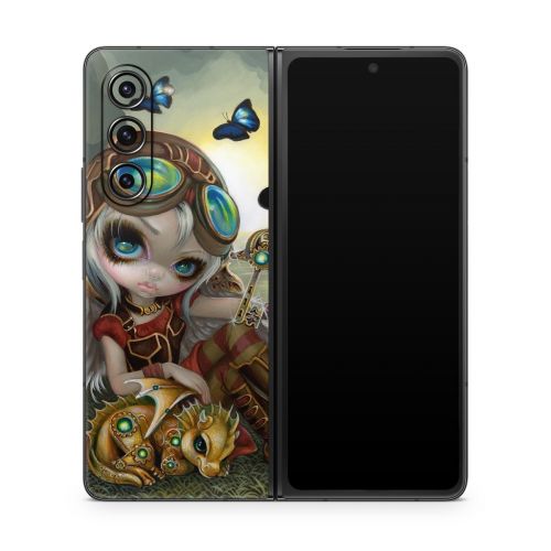 Clockwork Dragonling Samsung Galaxy Z Fold5 Skin