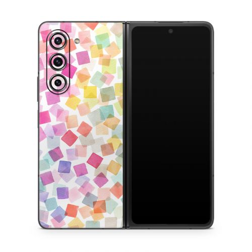 Confetti Squares Samsung Galaxy Z Fold5 Skin