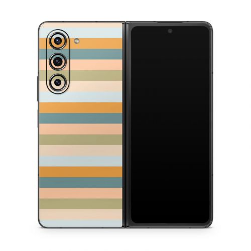 Earth Stripes Samsung Galaxy Z Fold5 Skin