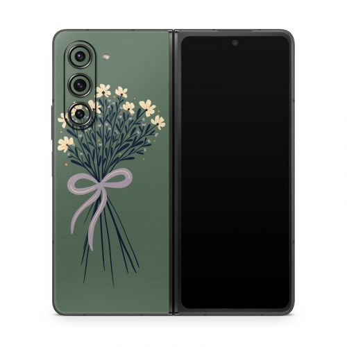Floral Bouquet Bow Samsung Galaxy Z Fold5 Skin