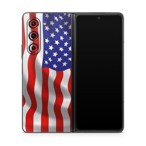 USA Flag Samsung Galaxy Z Fold5 Skin