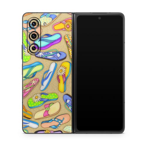Flip Flops Samsung Galaxy Z Fold5 Skin