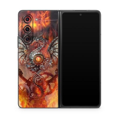 Furnace Dragon Samsung Galaxy Z Fold5 Skin