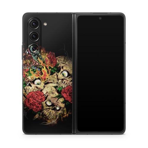 Gothic Tattoo Samsung Galaxy Z Fold5 Skin
