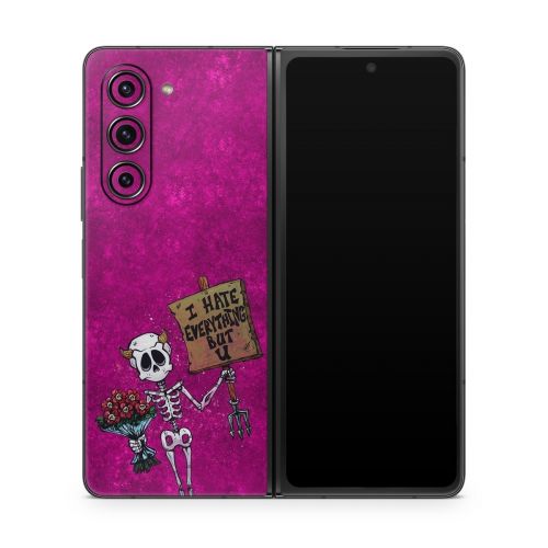 I Hate Everything But U Samsung Galaxy Z Fold5 Skin