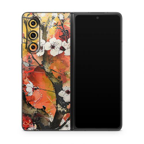 Japanese Blossoms Samsung Galaxy Z Fold5 Skin