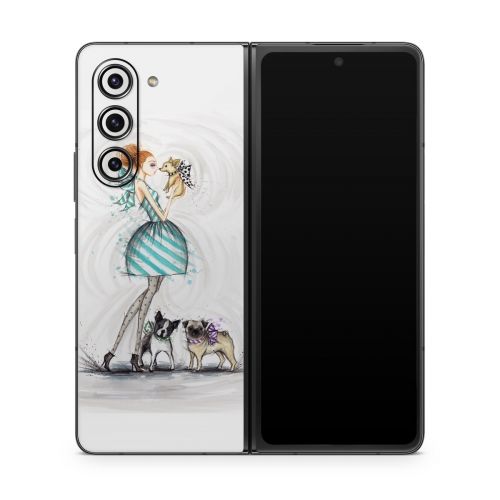 A Kiss for Dot Samsung Galaxy Z Fold5 Skin