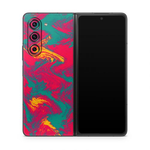 Lava Flow Samsung Galaxy Z Fold5 Skin