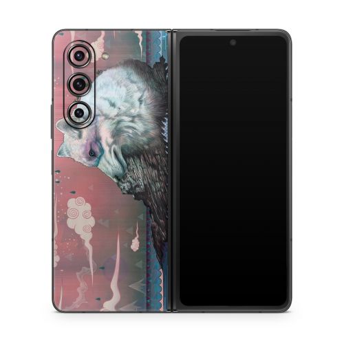 Lone Wolf Samsung Galaxy Z Fold5 Skin