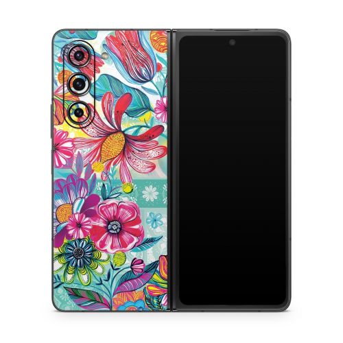 Lovely Garden Samsung Galaxy Z Fold5 Skin