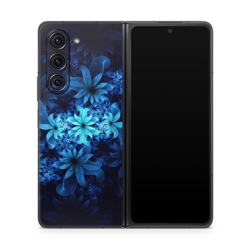 Luminous Flowers Samsung Galaxy Z Fold5 Skin