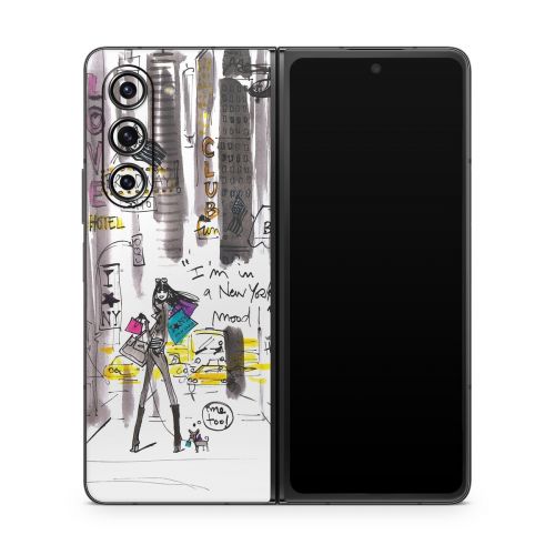 My New York Mood Samsung Galaxy Z Fold5 Skin