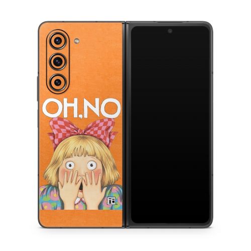 Oh No Samsung Galaxy Z Fold5 Skin