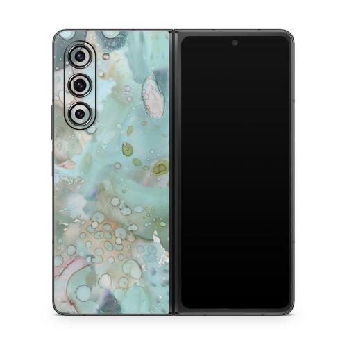 Organic In Blue Samsung Galaxy Z Fold5 Skin
