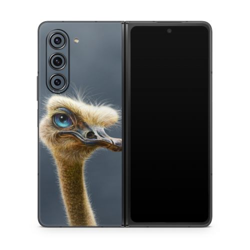 Ostrich Totem Samsung Galaxy Z Fold5 Skin