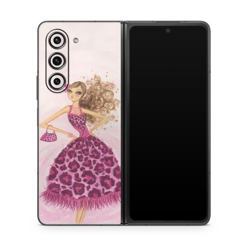 Perfectly Pink Samsung Galaxy Z Fold5 Skin