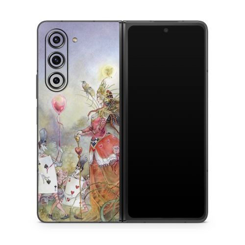 Queen of Hearts Samsung Galaxy Z Fold5 Skin