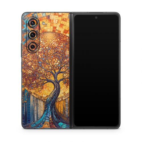Radiant Creation Tree Samsung Galaxy Z Fold5 Skin