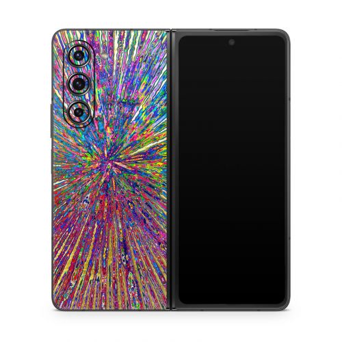 Rainbow Burst Samsung Galaxy Z Fold5 Skin