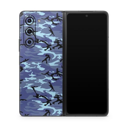 Sky Camo Samsung Galaxy Z Fold5 Skin