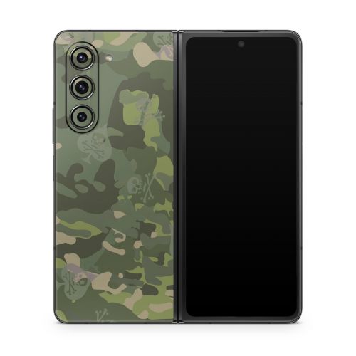 SOFLETE Tropical Multicam Samsung Galaxy Z Fold5 Skin