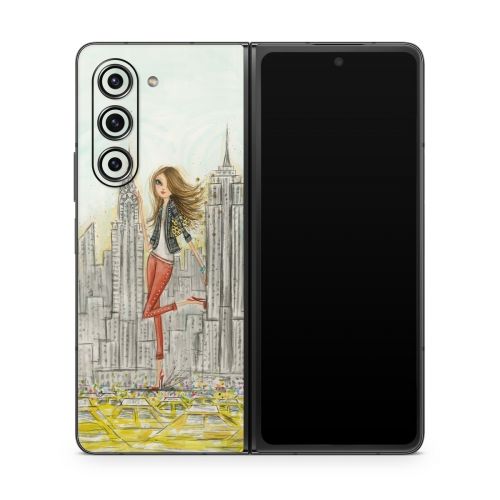 The Sights New York Samsung Galaxy Z Fold5 Skin