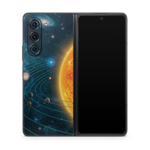 Solar System Samsung Galaxy Z Fold5 Skin