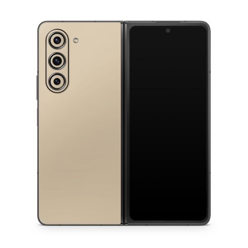 Solid State Beige Samsung Galaxy Z Fold5 Skin
