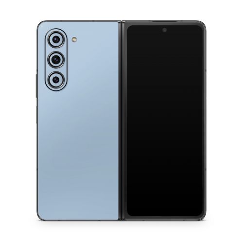 Solid State Blue Mist Samsung Galaxy Z Fold5 Skin