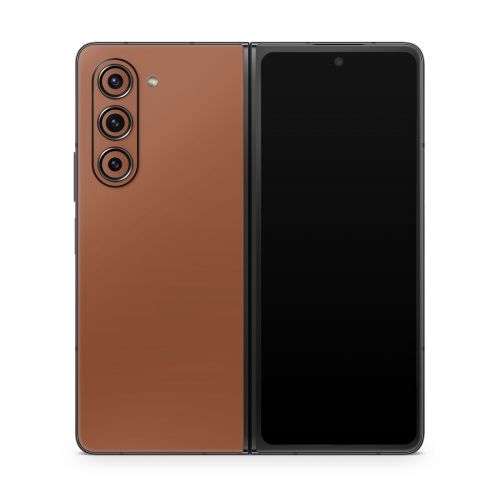 Solid State Cinnamon Samsung Galaxy Z Fold5 Skin