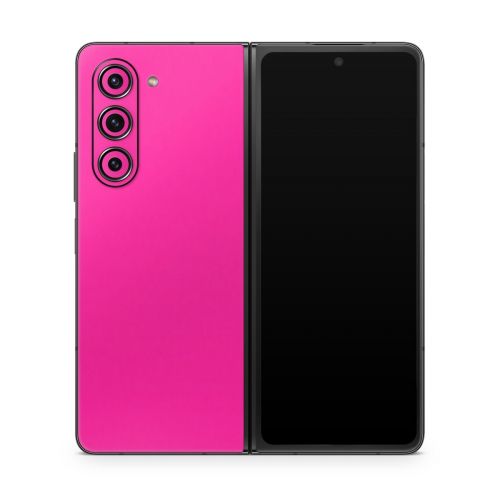 Solid State Malibu Pink Samsung Galaxy Z Fold5 Skin