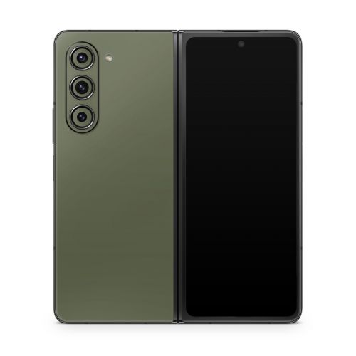 Solid State Olive Drab Samsung Galaxy Z Fold5 Skin