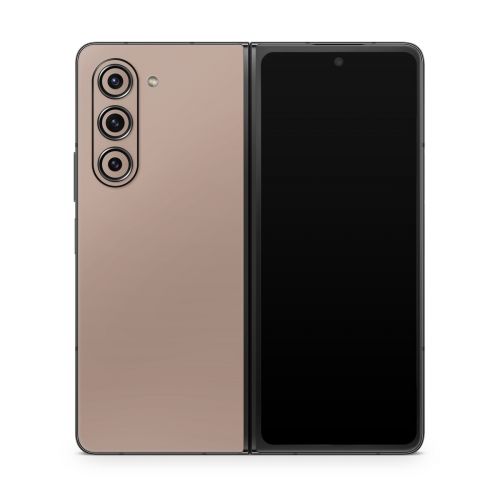 Solid State Rustic Pink Samsung Galaxy Z Fold5 Skin