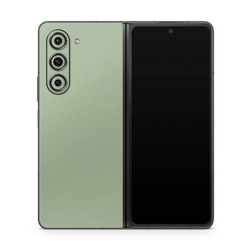 Solid State Sage Samsung Galaxy Z Fold5 Skin