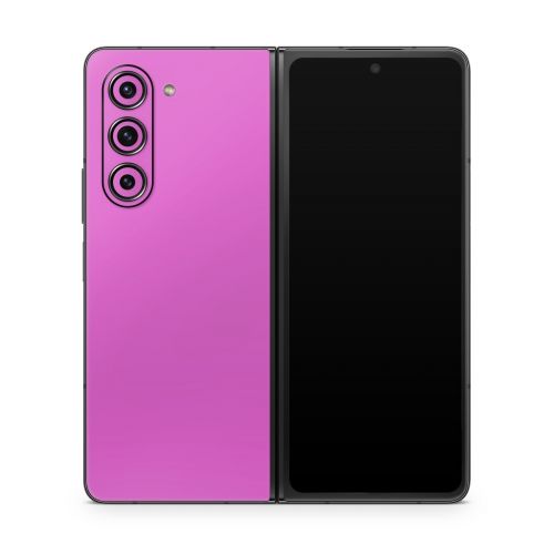 Solid State Vibrant Pink Samsung Galaxy Z Fold5 Skin