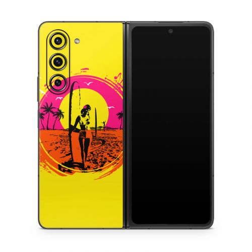 Summer Vibes Samsung Galaxy Z Fold5 Skin