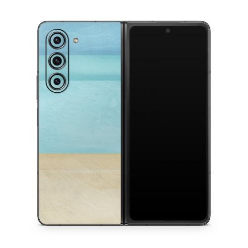 The Beach Samsung Galaxy Z Fold5 Skin
