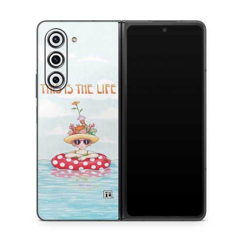 This Is The Life Samsung Galaxy Z Fold5 Skin