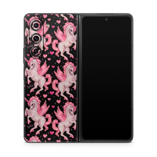 Unicorn Pegasus Samsung Galaxy Z Fold5 Skin